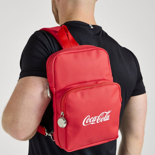 Coca-Cola Officially Licensed Core Lifestyle 3 Point Bag