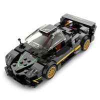 1:28 Pagani Zonda R Bricks/Assemble car BLACK