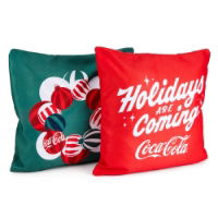 Coca-Cola Officially Licensed Xmas Cushion Covers (Set of 2)