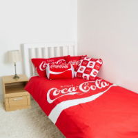 Coca-Cola Officially Licensed Core Duvet Set - Single