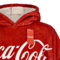 Coca-Cola Officially Licensed Core Hoodie - Adult