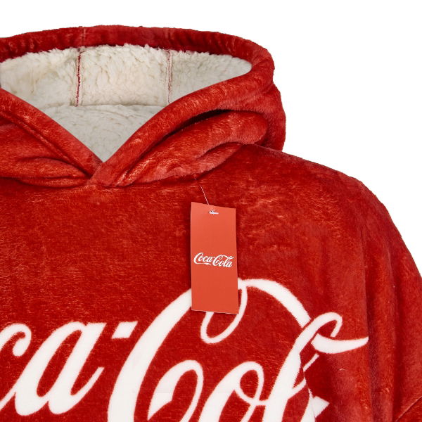 Coca-Cola Officially Licensed Core Hoodie - Adult