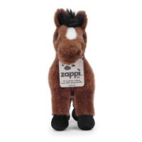 Chris The Horse Dark Brown Plush Toy Medium