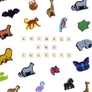 BYOK Shaped Bead DOUBLE SIDED Animals & Insects -  Multiple Design Options