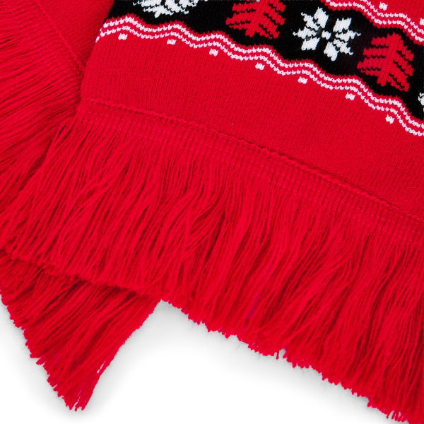 Coca-Cola Officially Licensed Xmas Scarf - Black 