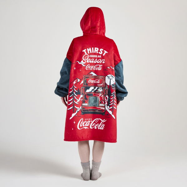 Coca-Cola Officially Licensed Xmas Hoodie - Adult 