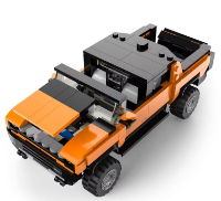 1:30 Hummer EV Bricks/Assemble car ORANGE