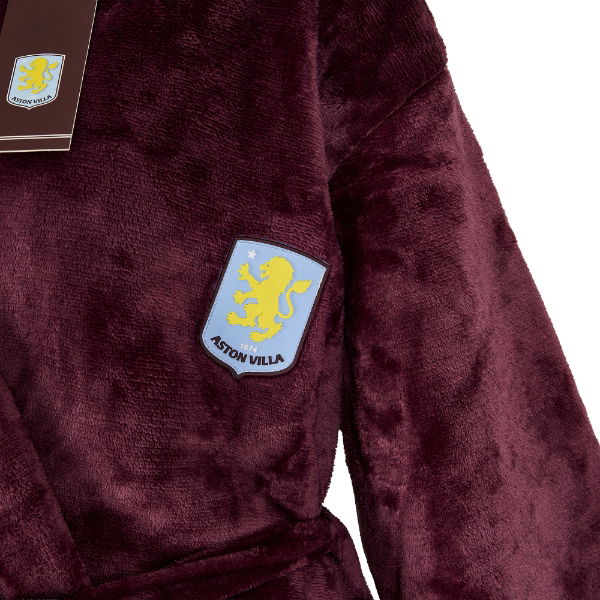 Aston Villa Sherpa Dressing Gown - Adult L