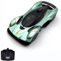 1:24 Scale Aston Martin Valkyrie Appletree Green RC CARS