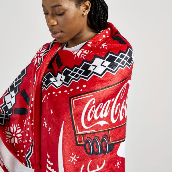 Coca-Cola Officially Licensed Xmas Flannel Fleece