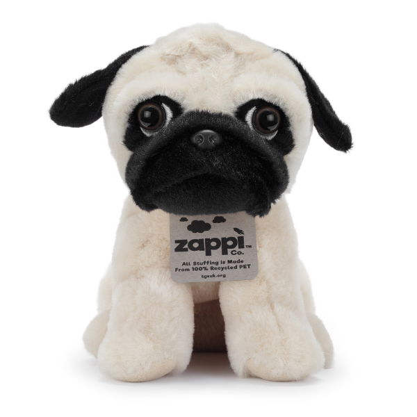 Andy The Pug Plush Toy Medium