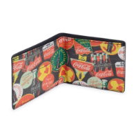 Coca-Cola Black Leather Wallet – Retro Interior Design