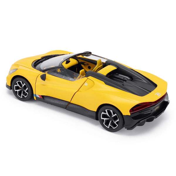Die Cast 1:24 scale Bugatti Mistral - Yellow