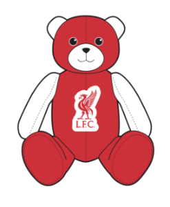 Liverpool Beanie Bear Plush Toy (2025 Design)