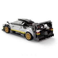 1:28 Pagani Zonda R Bricks/Assemble car WHITE