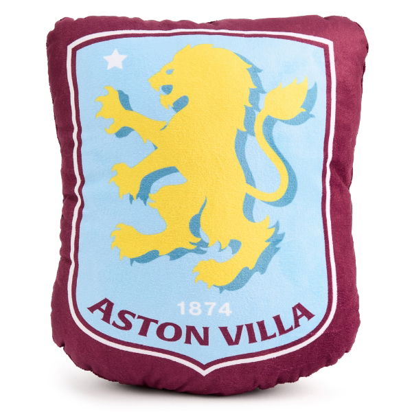 Aston Villa Plush Crest Cushion