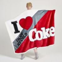 Coca-Cola Officially Licensed Love Sherpa Fleece