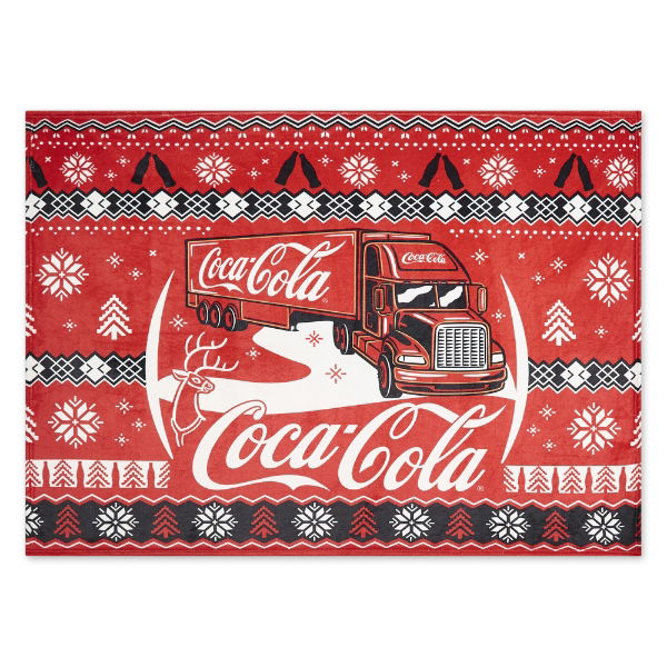 Coca-Cola Officially Licensed Xmas Flannel Fleece