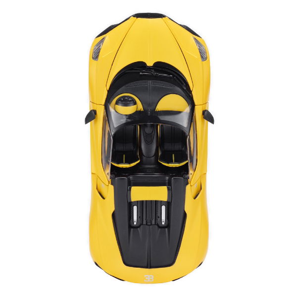 Die Cast 1:24 scale Bugatti Mistral - Yellow