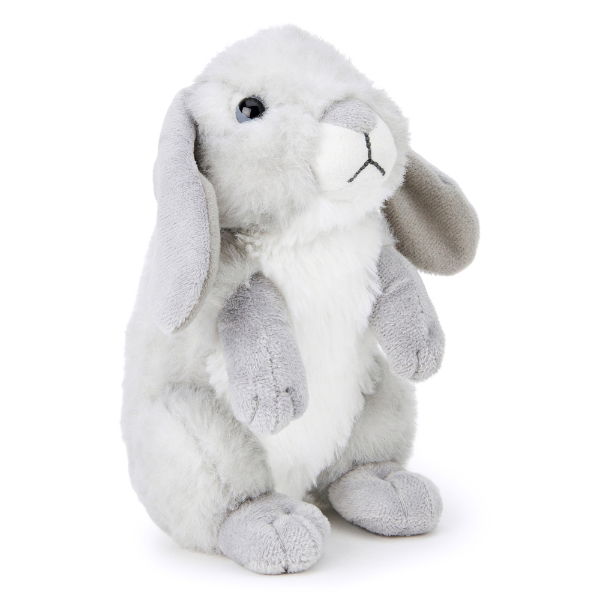Jessica The Bunny Grey Rabbit Eco Plush Toy Small