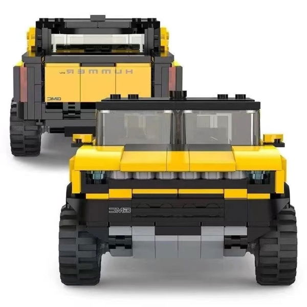 1:30 Hummer EV Bricks/Assemble car YELLOW