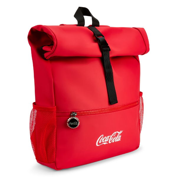 Coca-Cola Officially Licensed Core Lifestyle Roll Top Bag