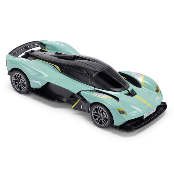 1:24 Scale Aston Martin Valkyrie Remote Control Car - Sage Green. Closed Box