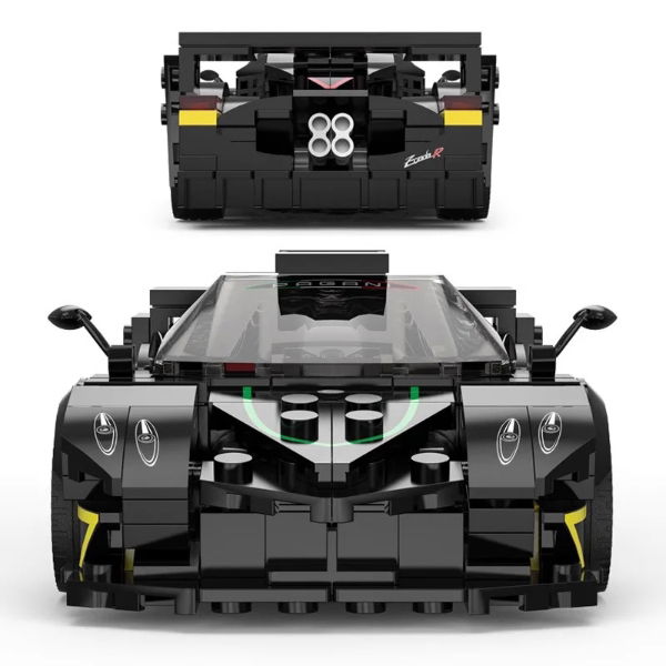 1:28 Pagani Zonda R Bricks/Assemble car BLACK