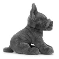 Pierre The Grey French Bulldog Plush Toy Medium