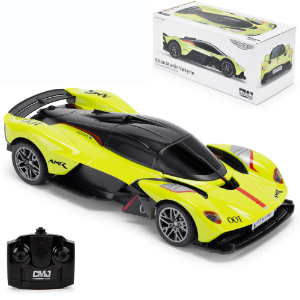 1:24 scale Aston Martin Valkyrie Remote Control Car - Lime Green