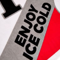 Coca-Cola Officially Licensed Love Beach Towel