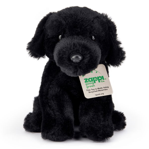 Buddy The Black Labrador  Plush Toy Medium