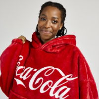 Coca-Cola Officially Licensed Core Hoodie - Adult