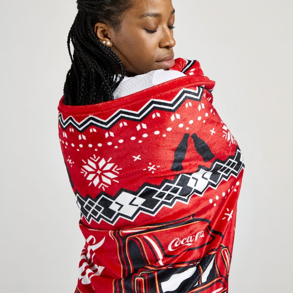 Coca-Cola Officially Licensed Xmas Flannel Fleece