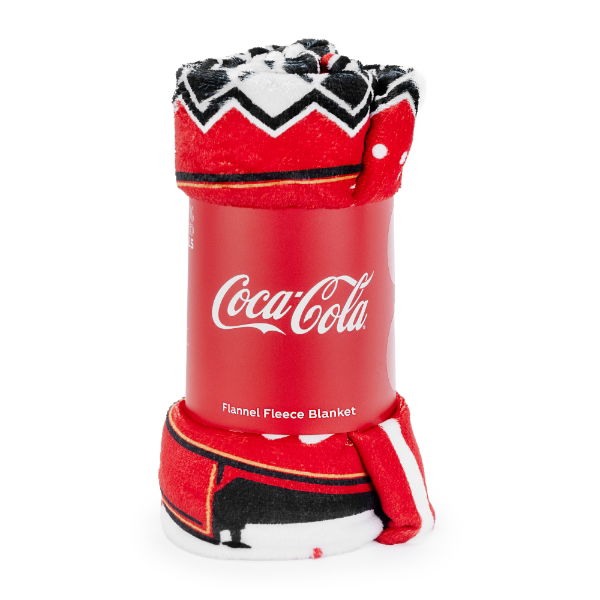 Coca-Cola Officially Licensed Xmas Flannel Fleece