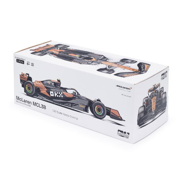 1:20 Scale McLaren F1 MCL38 Remote Control Car - Closed Box