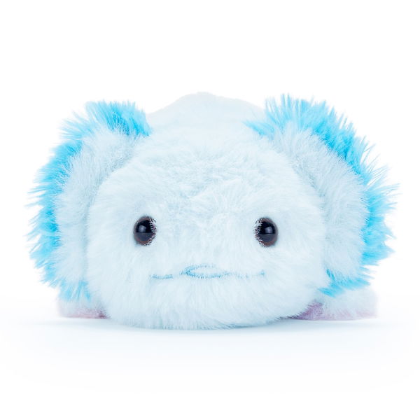 Reversible Plush Toy- Axolotl Blue/Pink 15cm