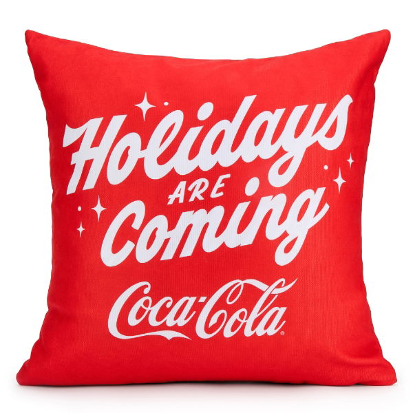 Coca-Cola Officially Licensed Xmas Cushion Covers (Set of 2)