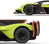 R/C 1:14 Aston Martin Valkyrie AMR Pro GREEN