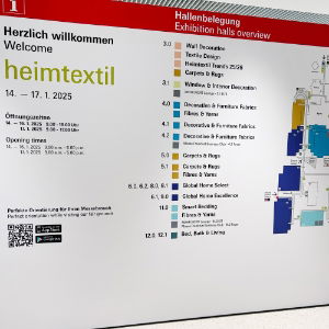 Heimtextil Show Map