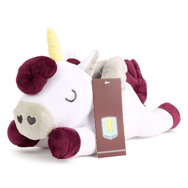 Aston Villa Unicorn Plush Toy