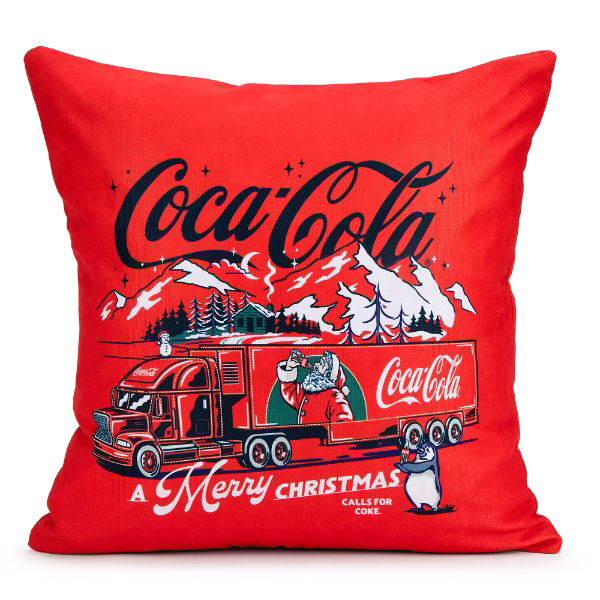 Coca-Cola Officially Licensed Xmas Cushion Covers (Set of 2)