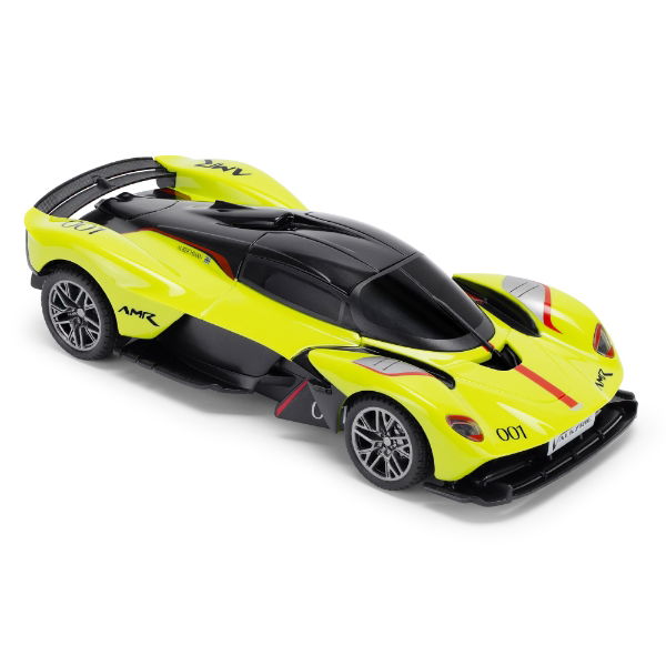 1:24 scale Aston Martin Valkyrie Remote Control Car - Lime Green