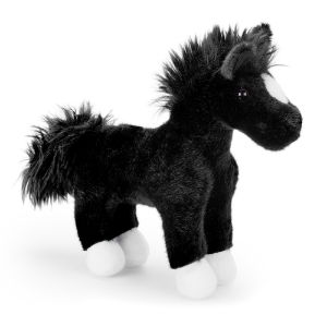 Andrew The Horse Black Plush Toy Medium