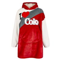 Coca-Cola Officially Licensed Love Hoodie - Adult 