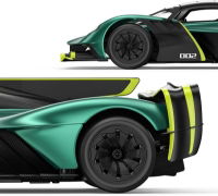 R/C 1:14 Aston Martin Valkyrie AMR Pro DARK GREEN