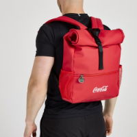 Coca-Cola Officially Licensed Core Lifestyle Roll Top Bag