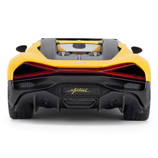 Die Cast 1:24 scale Bugatti Mistral - Yellow