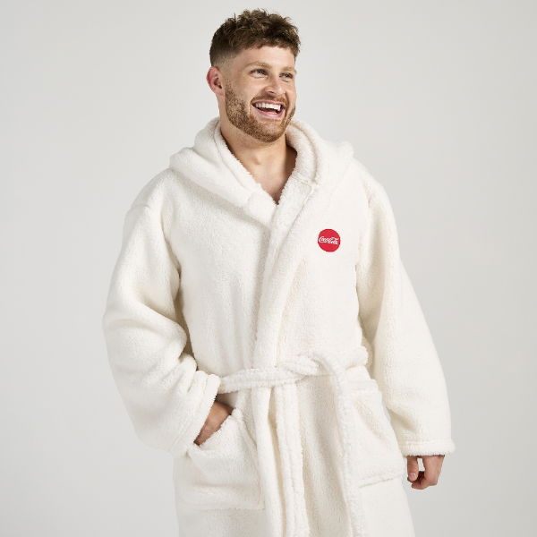 Coca-Cola Officially Licensed Polar Bear Dressing Gowns - Extra Large 