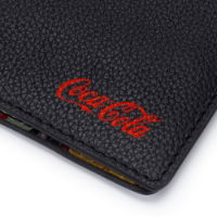 Coca-Cola Black Leather Wallet – Retro Interior Design